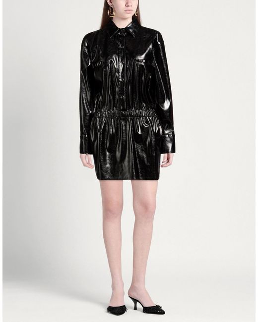 A PAPER KID Black Mini Dress Polyester