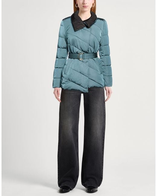 Fracomina Blue Puffer Nylon