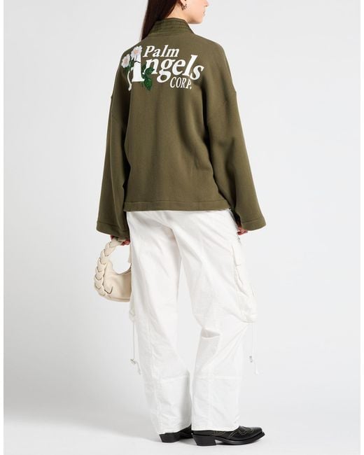 Palm Angels Green Jacket