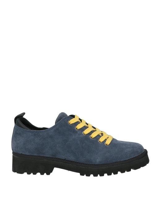 Pànchic Blue Lace-Up Shoes