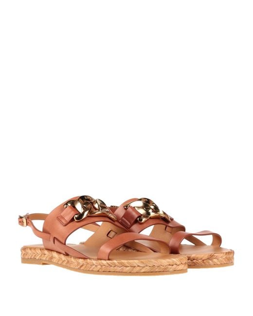 Tod's Brown Espadrilles