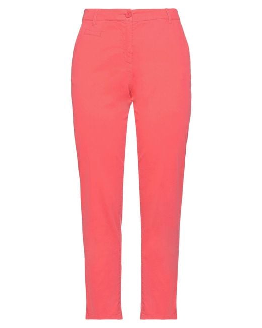 ARMANI EXCHANGE Red Trouser