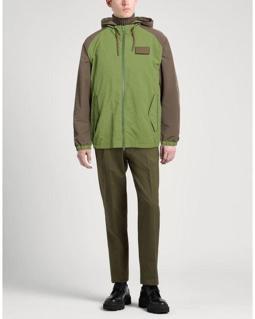 Herno Green Jacket Polyester for men