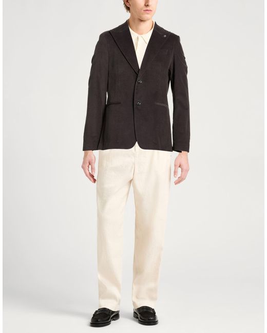 Officina 36 Black Blazers for men