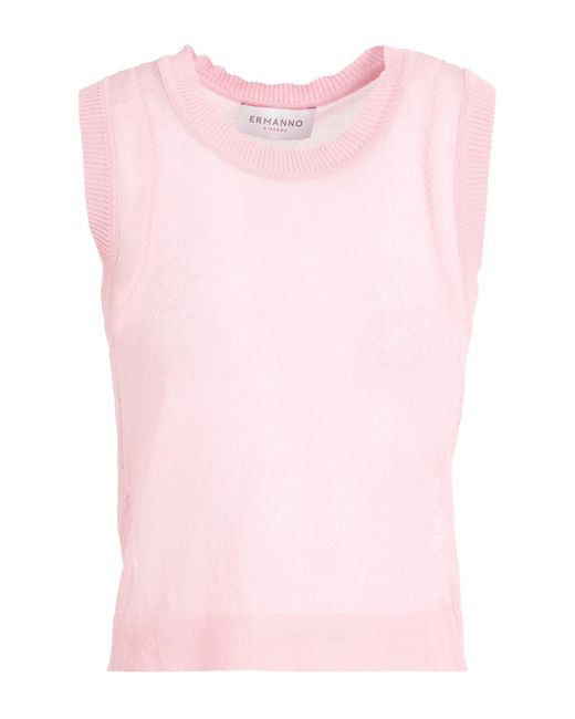 ERMANNO FIRENZE Pink Jumper