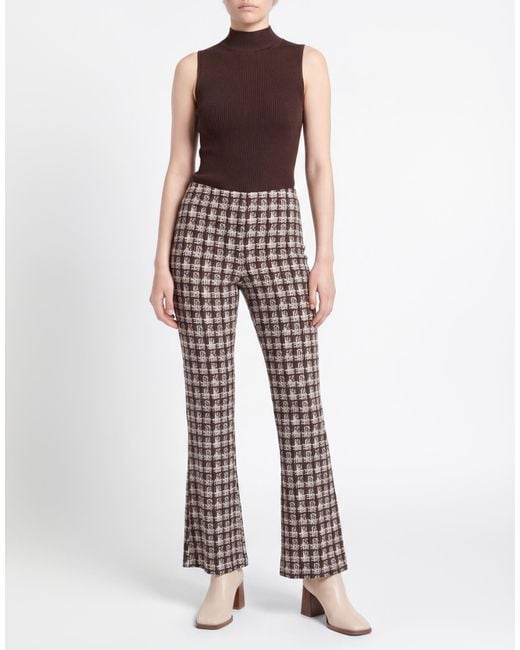 Siyu Gray Light Pants Viscose, Elastane