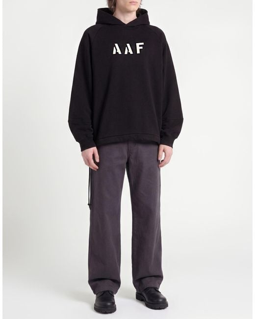 Sudadera Applied Art Forms de hombre de color Black