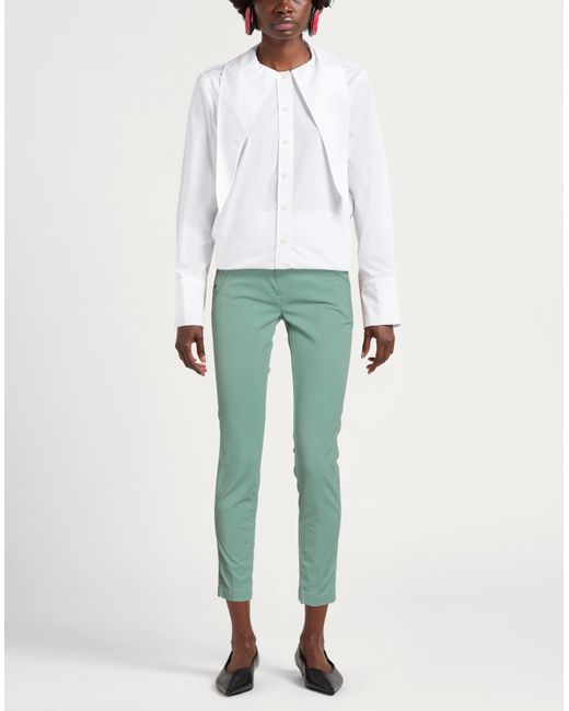 Jacob Cohen Green Light Pants Cotton, Lyocell, Elastane