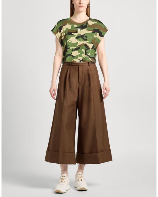 Dolce & Gabbana Green T-Shirt Cotton