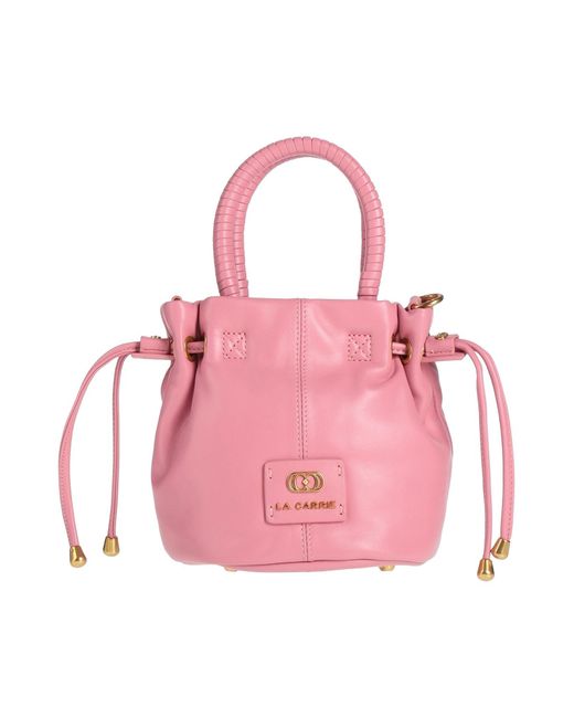 Borsa A Mano di La Carrie in Pink