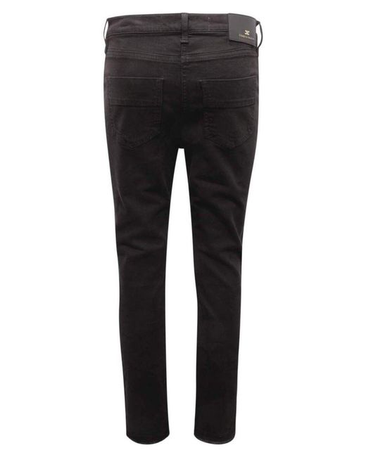 Pantalon en jean Elisabetta Franchi en coloris Black
