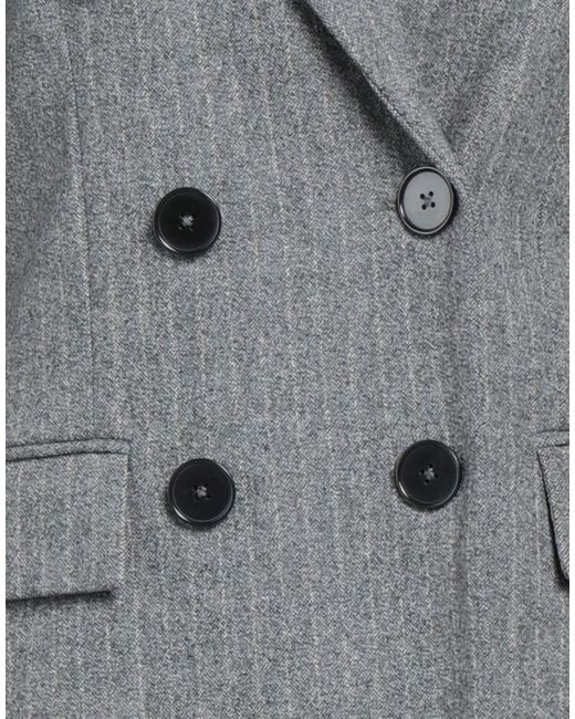 Circolo 1901 Gray Suit Jacket