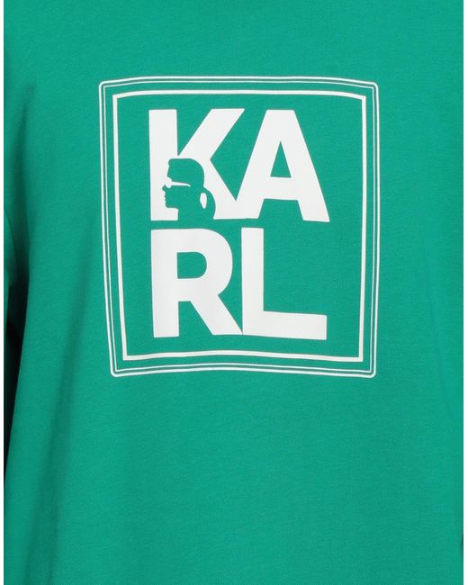 Sudadera Karl Lagerfeld de hombre de color Green