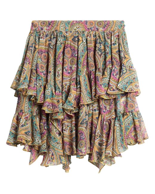 Etro Multicolor Mini Skirt