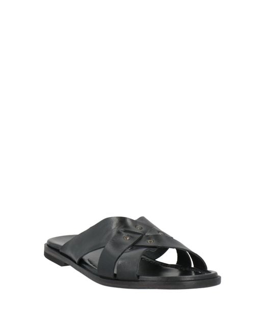 Moma Black Sandals for men
