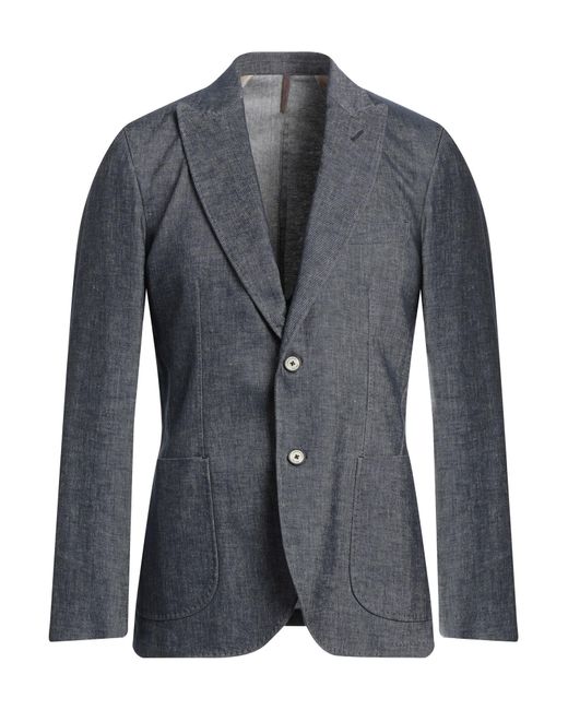 LABORATORI ITALIANI Blue Suit Jacket for men