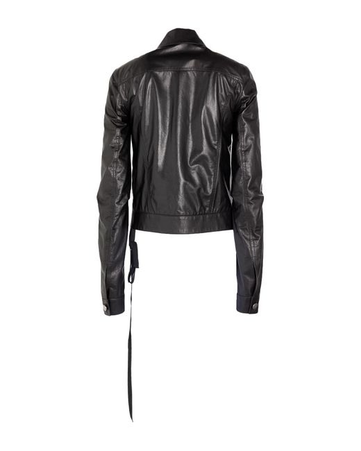 Ann Demeulemeester Black Jacke & Anorak