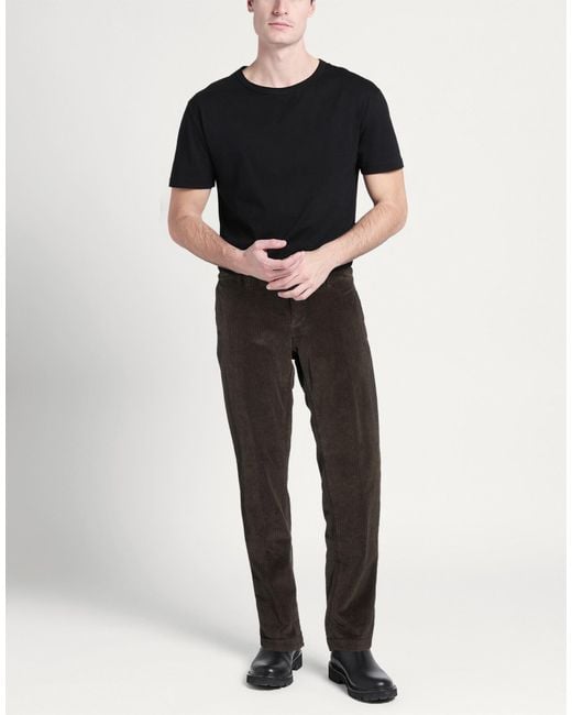Mason's Gray Military Pants Cotton, Modal, Elastane for men