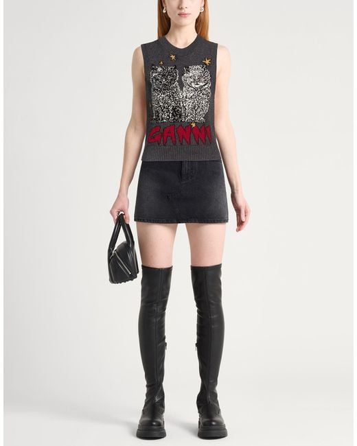 Pullover Ganni en coloris Black