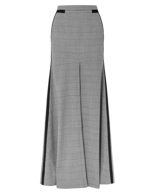 Hellessy Gray Maxi Skirt