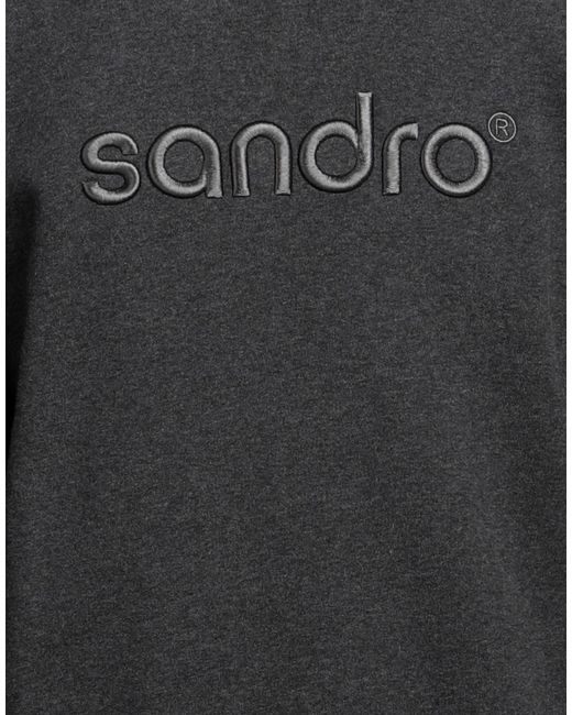 Sandro Black Sweatshirt for men