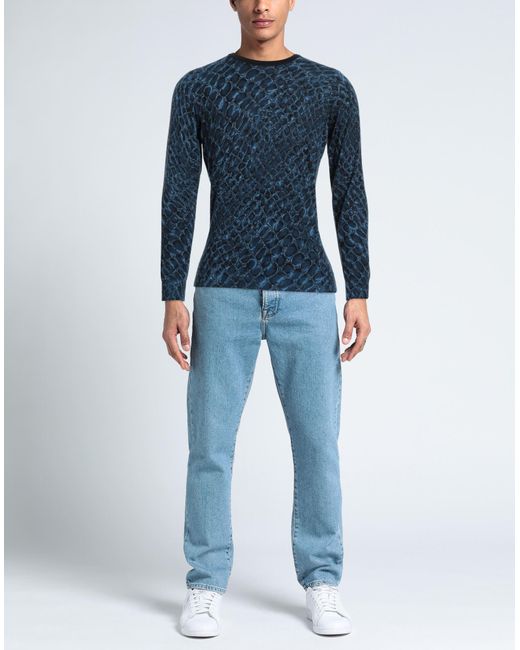 Svevo Blue Sweater for men