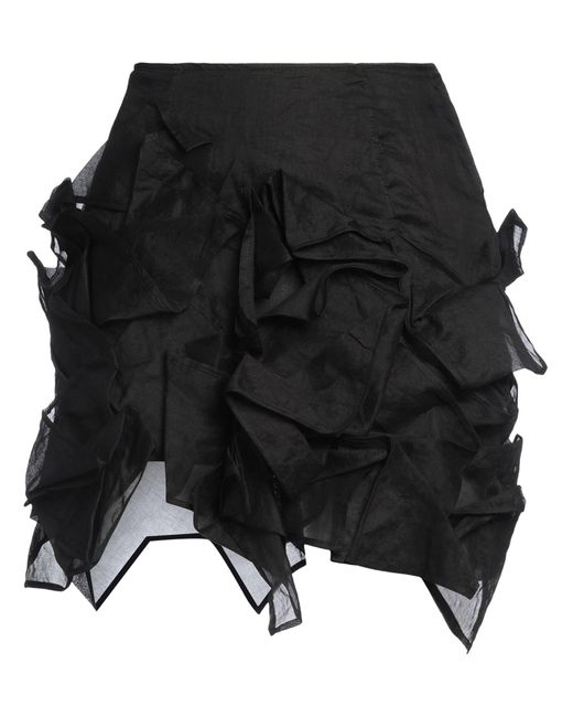 Yohji Yamamoto Black Minirock