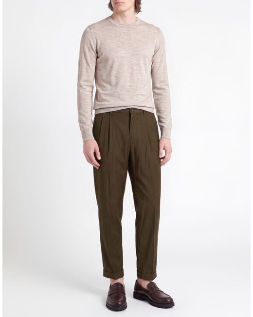 Barena Brown Pants Virgin Wool for men