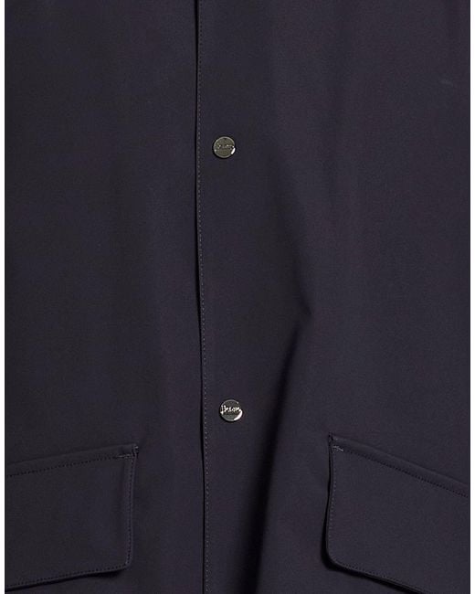 Herno Blue Midnight Jacket Polyester for men