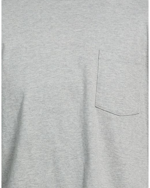 Beams Plus Gray T-Shirt Cotton for men