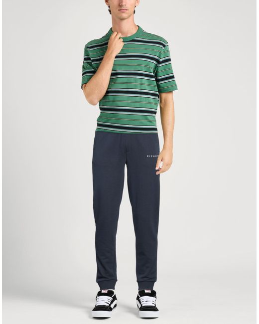 Richmond X Blue Pants Cotton, Polyester for men