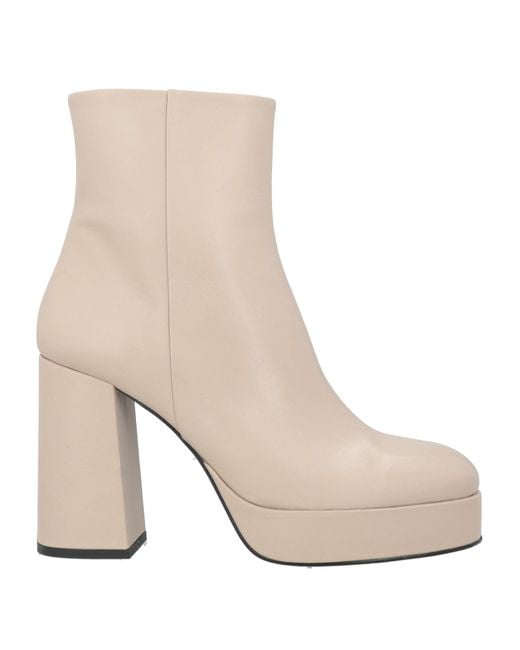 Bruno Premi White Ankle Boots