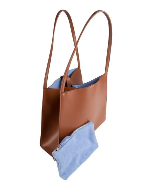 Lanvin Brown Shoulder Bag Leather