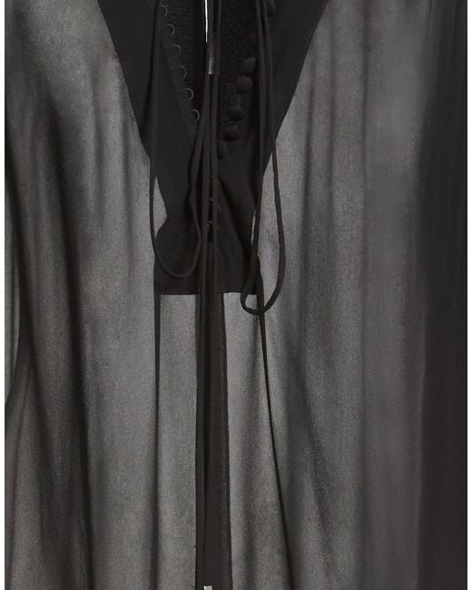 Dondup Black Top Viscose