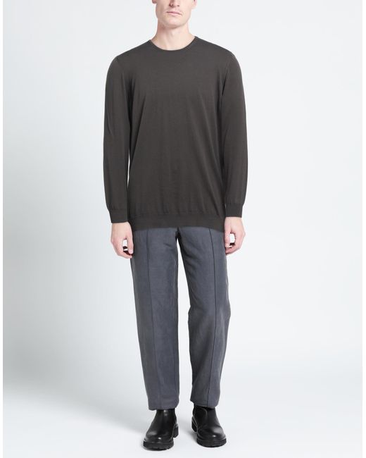 Drumohr Gray Sweater for men