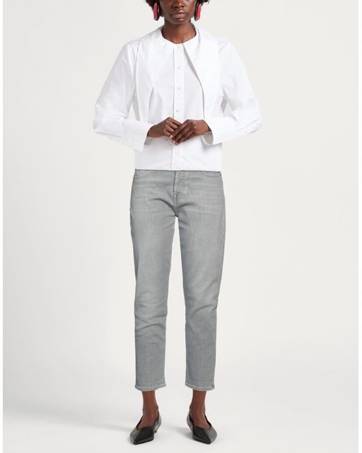 7 For All Mankind Gray Jeanshose