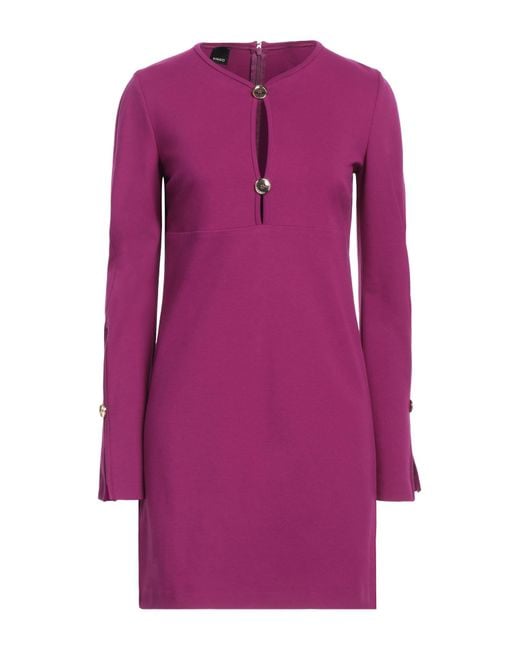 Pinko Purple Mini Dress