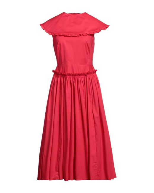 Vivetta Red Midi Dress