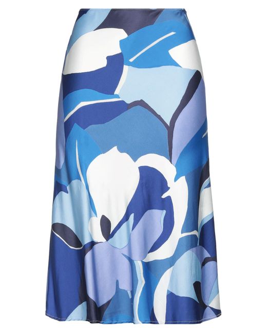 Camicettasnob Blue Midi Skirt
