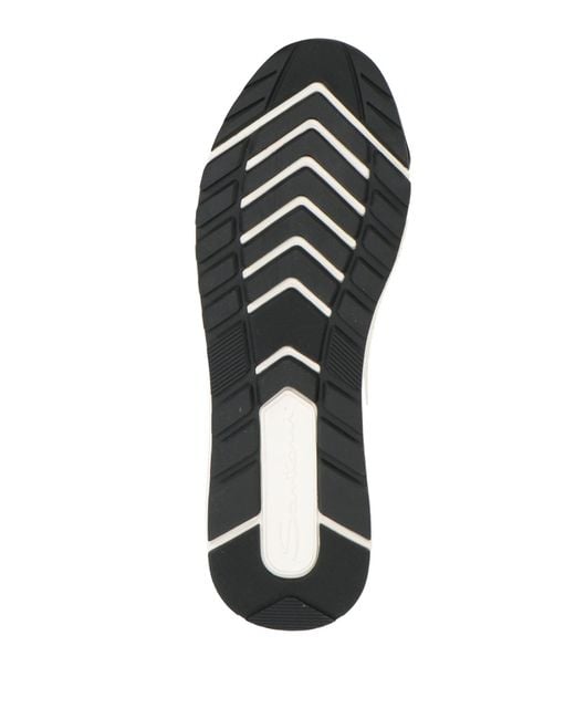 Santoni White Trainers for men