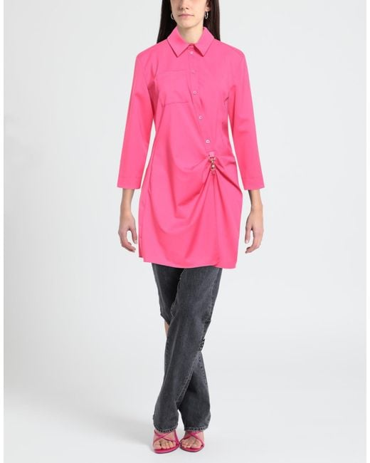 Jacquemus Pink Cool Wool Appliqué Shirt