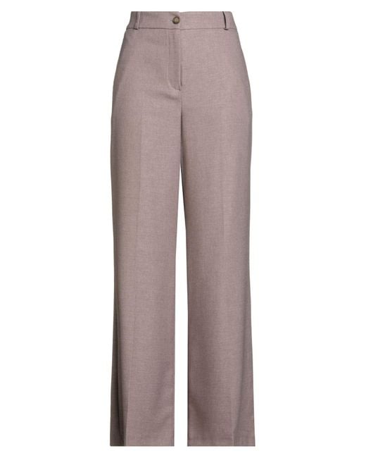 Kaos Brown Pants Polyester