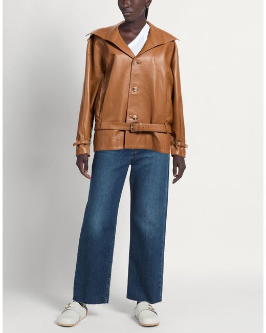 Vautrait Brown Jacket Leather
