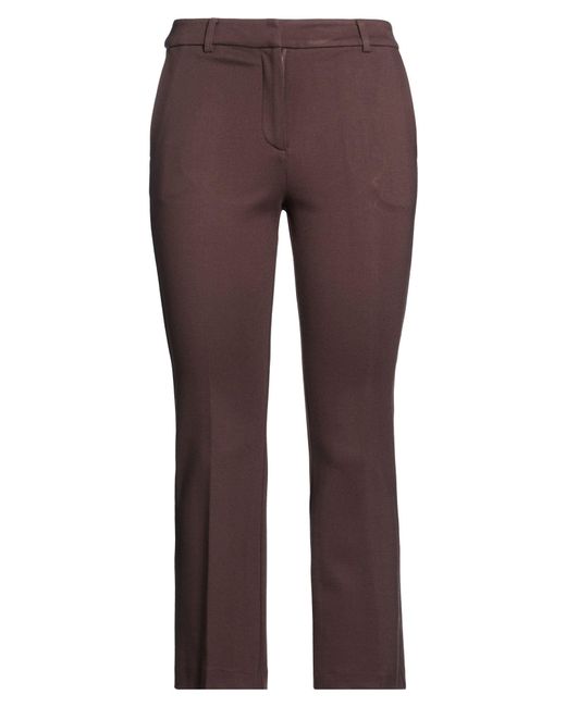 EMMA & GAIA Brown Pants
