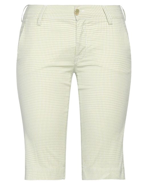 Jacob Coh?n Natural Shorts & Bermuda Shorts Cotton, Polyamide, Elastane