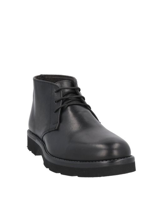 Exton Black Ankle Boots for men