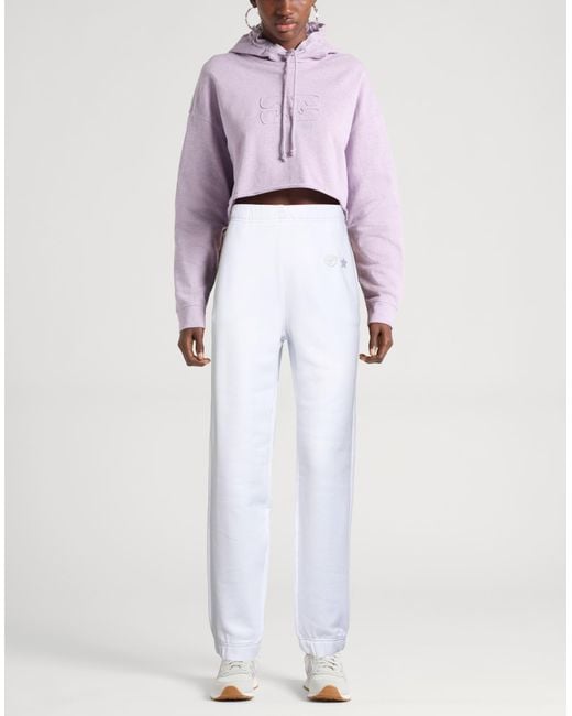 Chiara Ferragni White Pants Cotton
