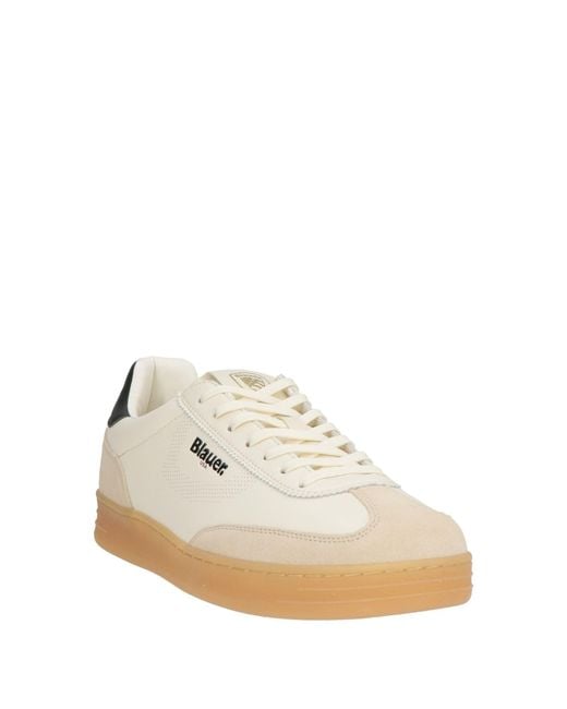 Blauer White Trainers for men