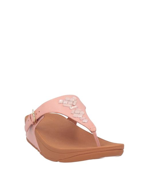 Fitflop Pink Thong Sandal