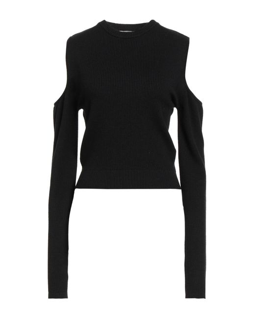 hinnominate Black Sweater Viscose, Polyester, Polyamide